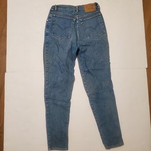 Levi s 912 Vintage Orange Tab Blue Jeans Slim Fit Tapered Leg 10912 Size 9 26x29